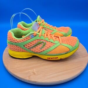 Newton‎ Motion Running Shoes Womens US 9.5 Green Orange Athletic Sneakers